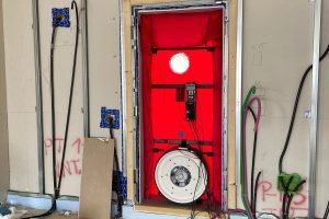 Blower door test milano architetti cortesi